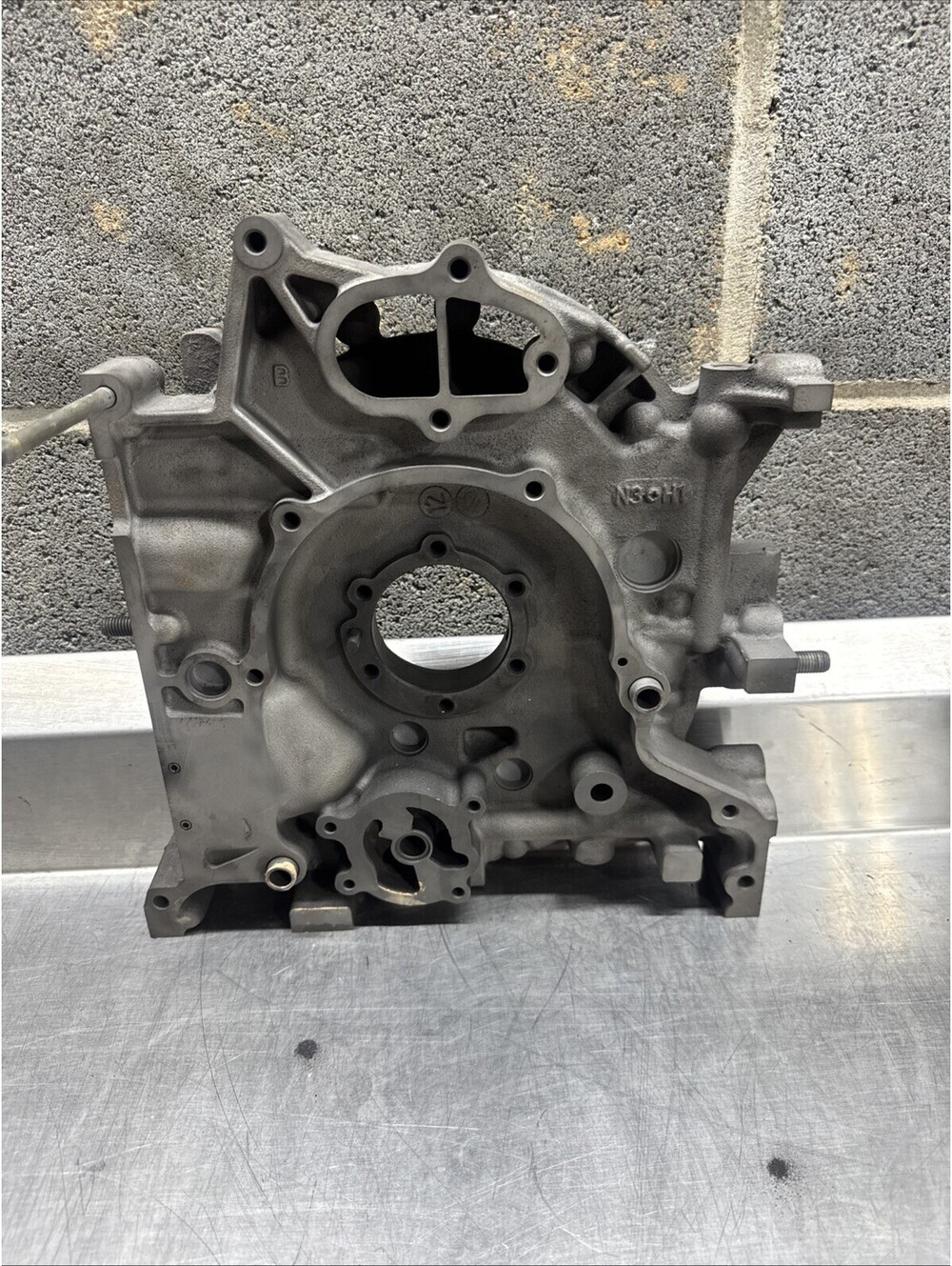 04 05 RX8 RX-8 Renesis 13b 1.3 4 Port Front Iron OEM Factory #63